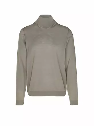 BOSS | Pull à col roulé Slim Fit MUSSO | grün
